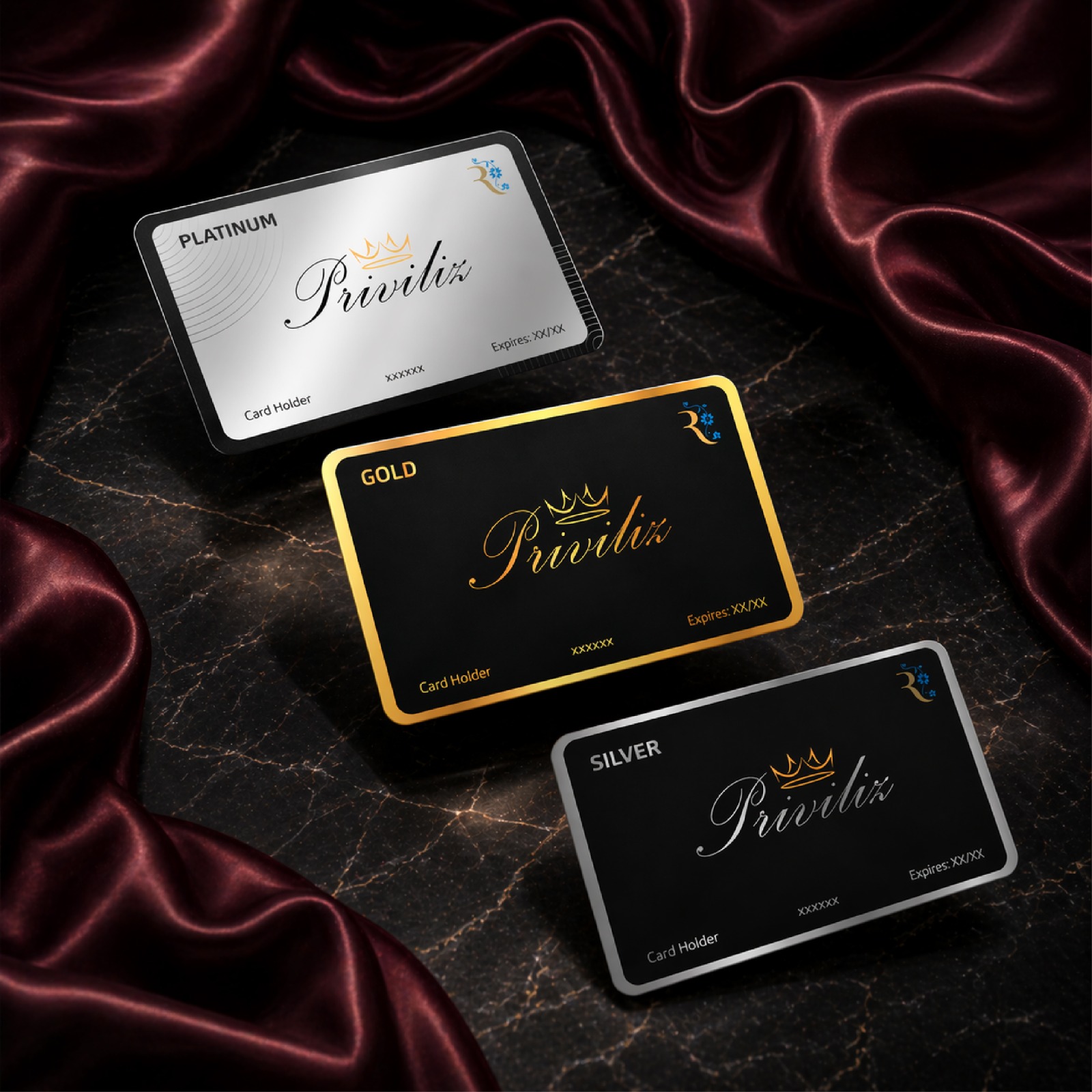 The Priviliz luxury membership card